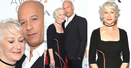 Rozmarzona Helen Mirren wtula się w Vina Diesela...