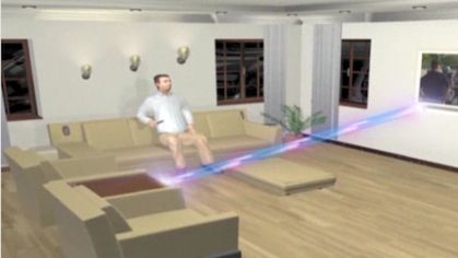 Pierwszy telewizor z 3D i bezprzewodowym HDMI 1