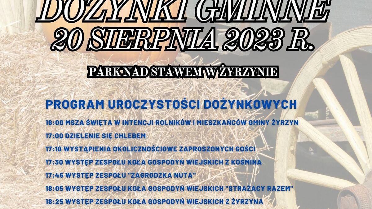 Dożynki w Żyrzynie 2023