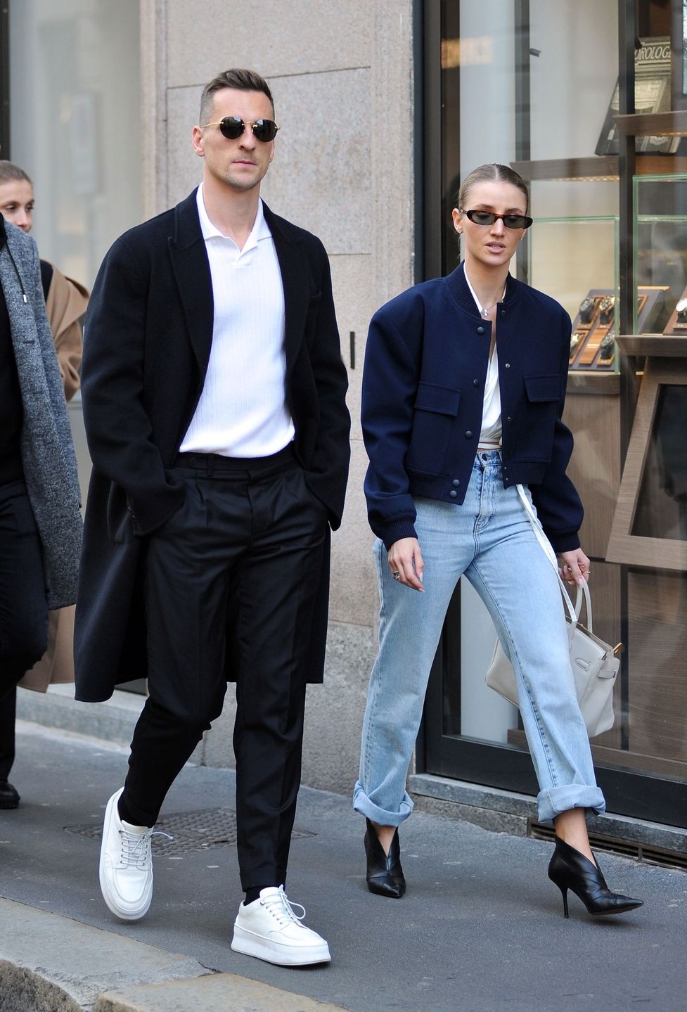 Arkadiusz Milik i Agata Sieramska w Mediolanie 