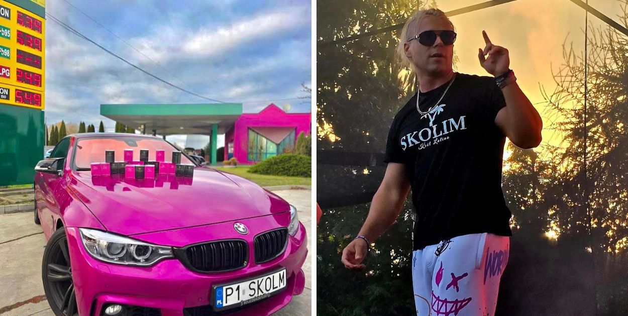Różowa stacja Skolim już działa – benzyna po 5,39 zł / l i rewolucja w cenach paliw