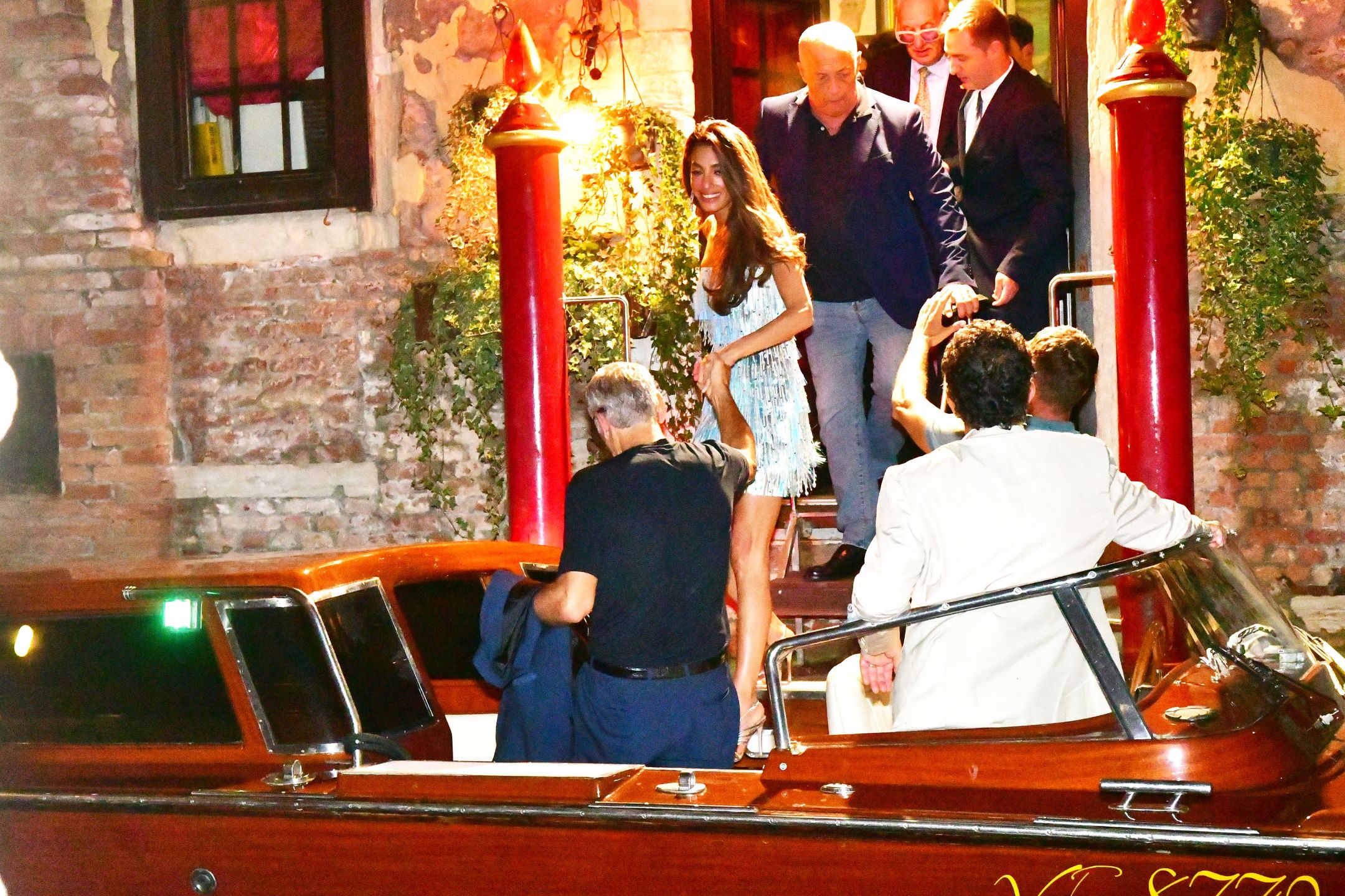 George i Amal Clooneyowie