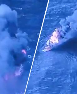 Na rozkaz Trumpa. Wysadzili w powietrze statek u wybrzeży Wenezueli