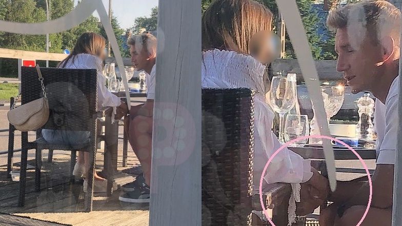 Jakub Rzeźniczak z nową dziewczyną