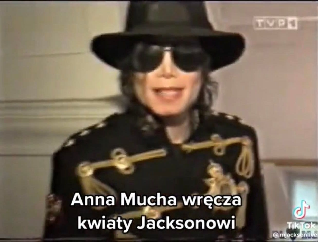 Michael Jackson z wizytą w Liceum Batorego