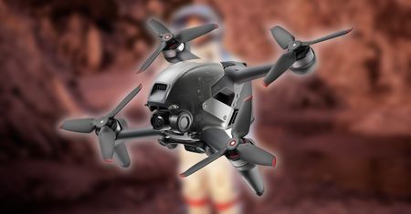DJI FPV to nowy dron, który wygląda jak z filmów science fiction