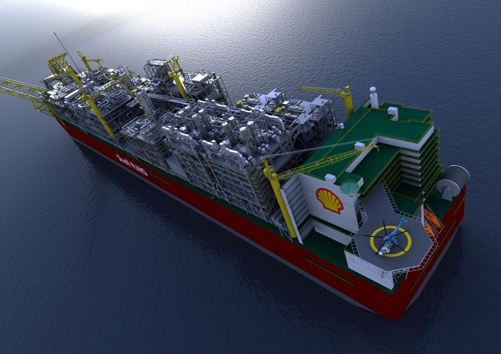 Shell chce zbudować gigantyczną pływającą rafinerię!