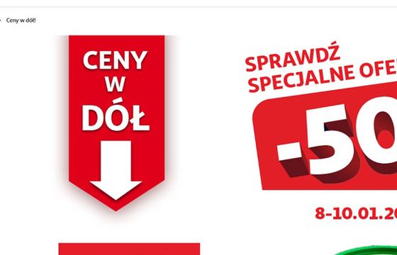 Auchan rusza z akcją "Ceny w dół"