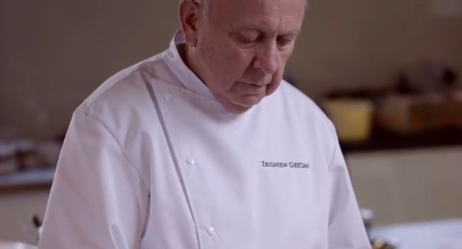 Zbigniew Grycan w reklamach lodów Grycan pokazuje ich produkcję (wideo)