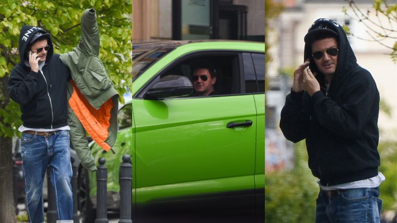 Kuba Wojewódzki załatwia sprawy na mieście