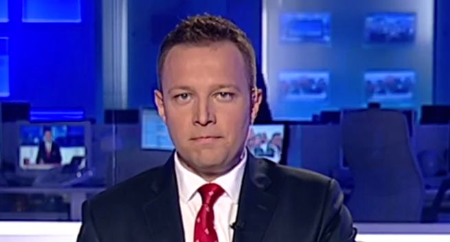Marcin Czapski prowadzącym serwisy informacyjne w TVP Info
