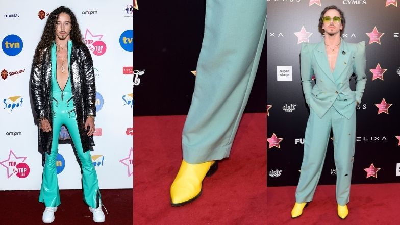 Najbarwniejsze stylizacje Michała Szpaka