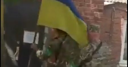 Nagranie z Ukrainy. Mieszkańcy nie mogli powstrzymać łez