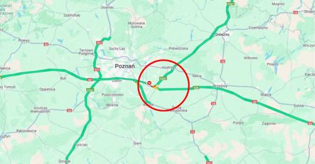 Wypadek pod Poznaniem. A2 w kierunku Warszawy zablokowana
