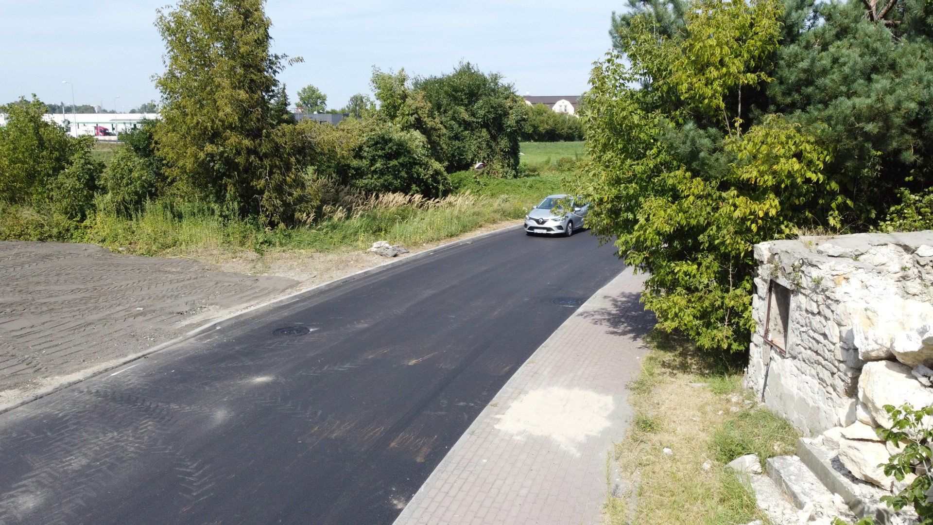 Remont ulicy Srebrnej w Częstochowie