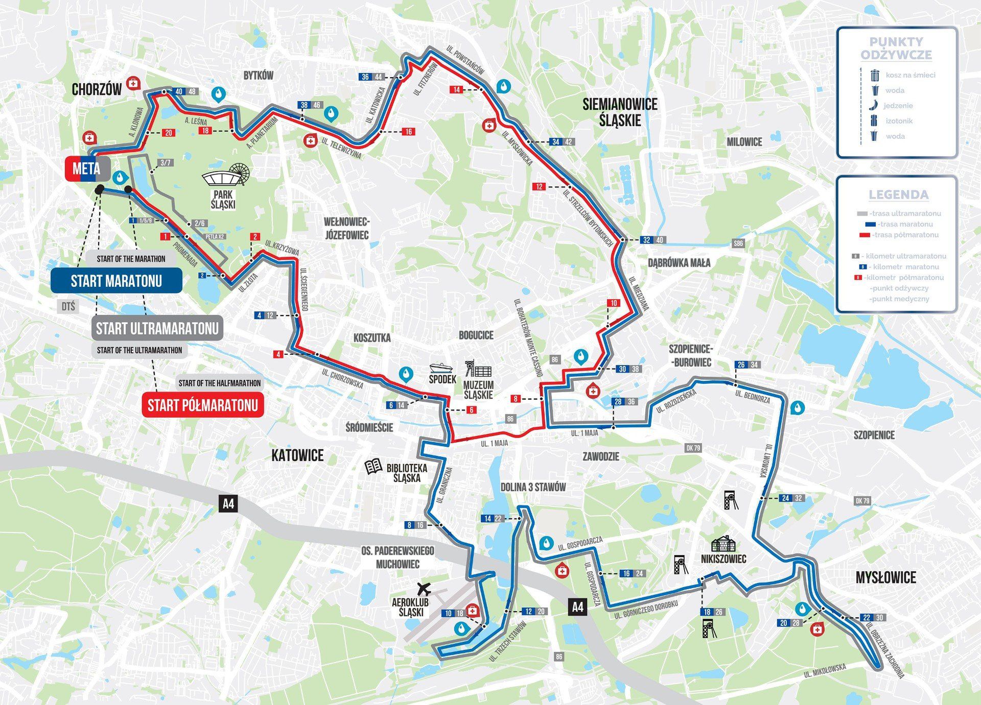 Silesia Marathon to największa impreza biegowa w województwie śląskim