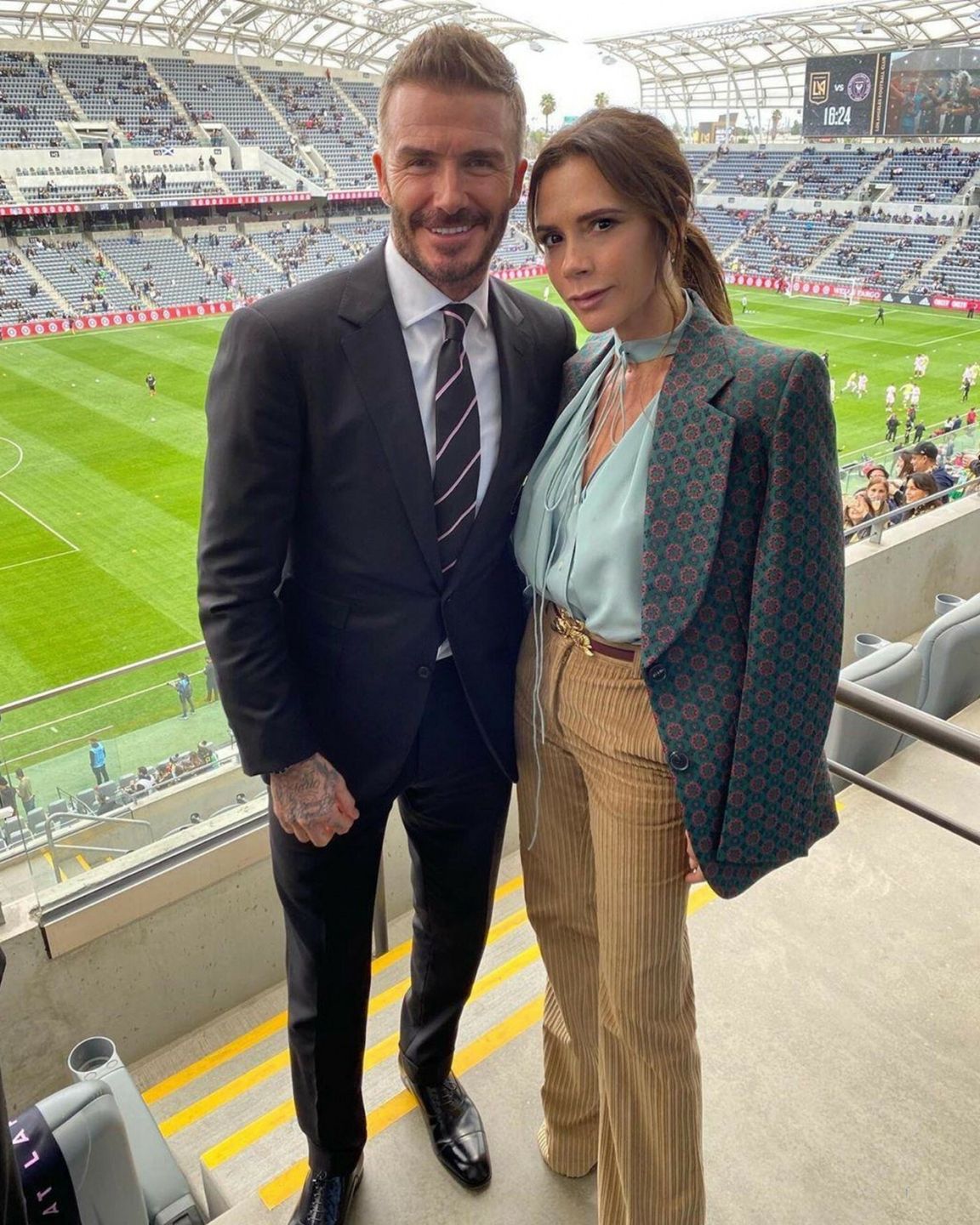 Victoria i David Beckhamowie 