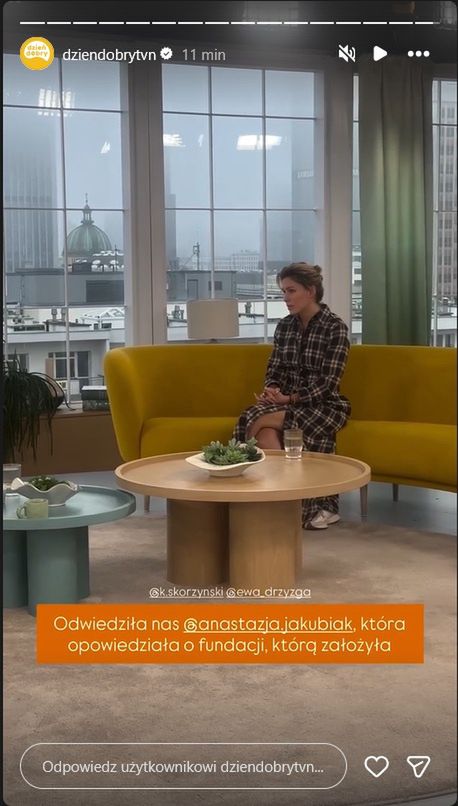 Anastazja Jakubiak gościła w "Dzień dobry TVN"