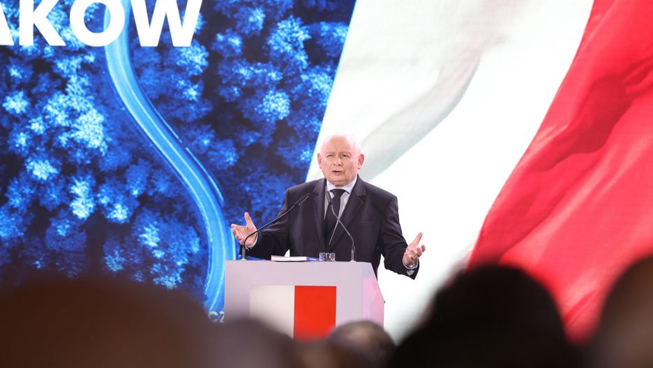 Jarosław Kaczyński w Końskich