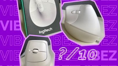 Logitech Lift [Recenzja]: dziwna, nieidealna - ale genialna myszka. I może wam bardzo pomóc