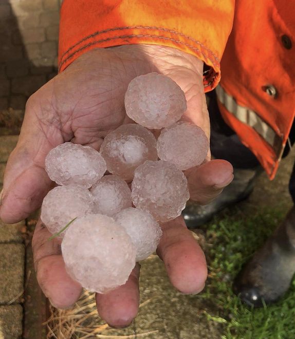 Małopolska. Opady gigantycznego gradu