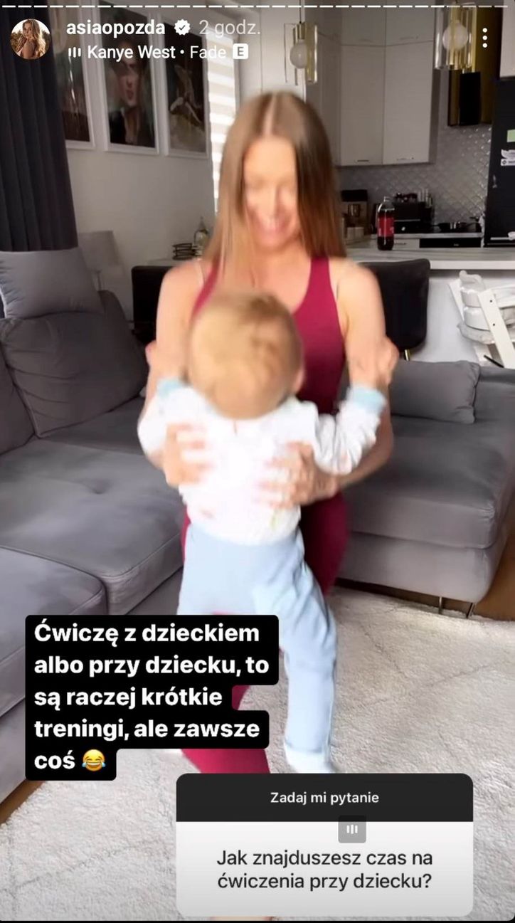 Opowiedziała, jak ćwiczy. 