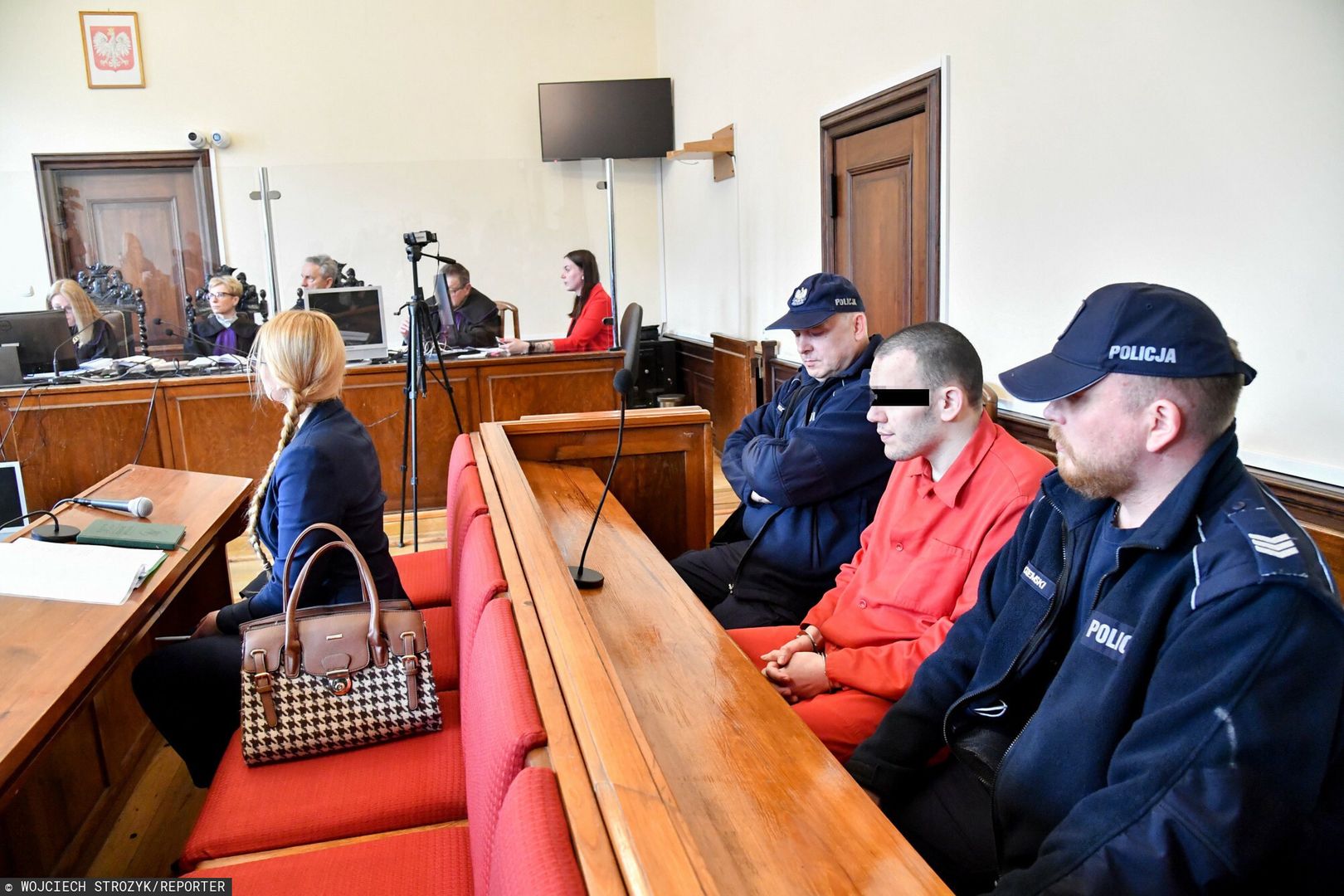 Zabójstwo Pawła Adamowicza. Stefan W. próbował zerwać pagon pilnującemu go policjantowi