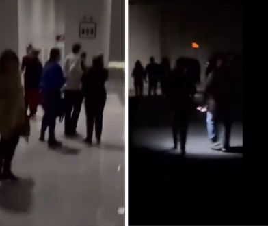 Pierwsze nagranie ze środka budynku. Ludzie w pułapce