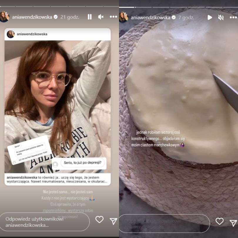 Anna Wendzikowska opowiada o walce z depresją i reaguje na niewybredne komentarze