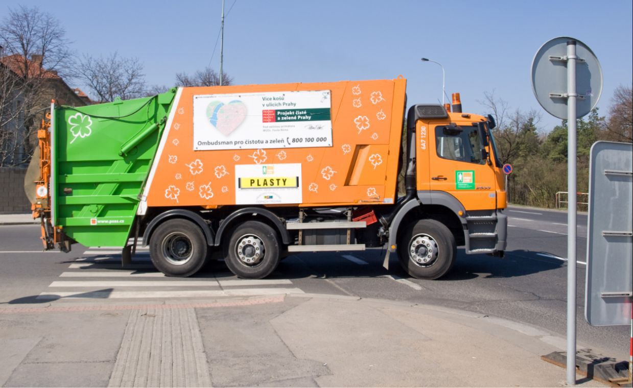 Homeless man found crushed inside garbage truck in tragic Czech waste compactor accident