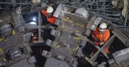 Warszawa. Tarcza Maria zakończyła drążenie pierwszej części tunelu