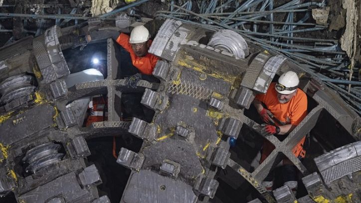 Warszawa. Zakończył się pierwszy etap drążenia tunelu Tarczą Maria.
