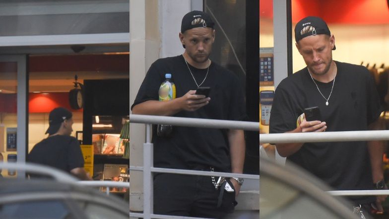 Sebastian Fabijański podziwia nową fryzurę i dyskutuje z matką