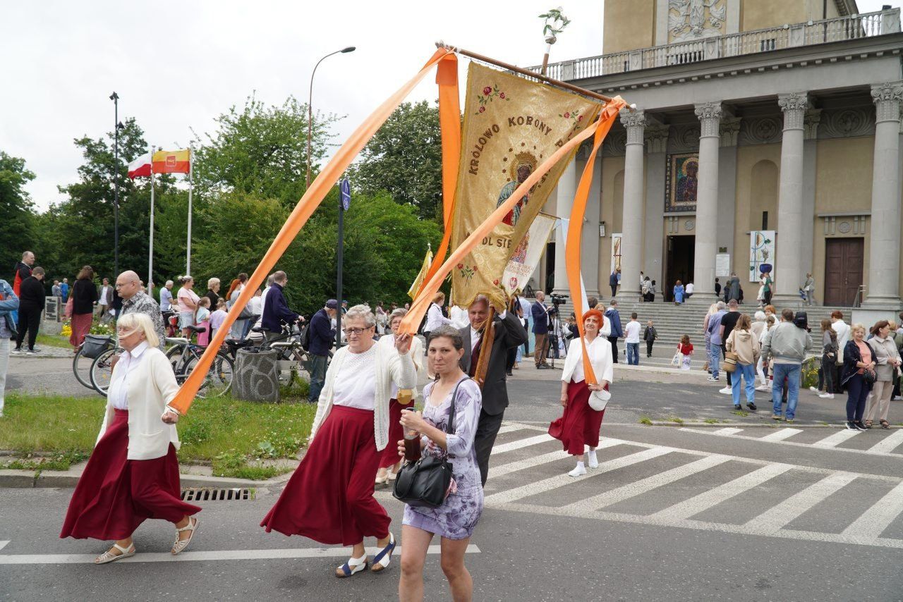 Łódzkie uroczystości Bożego Ciała poprowadził kardynał Grzegorz Ryś