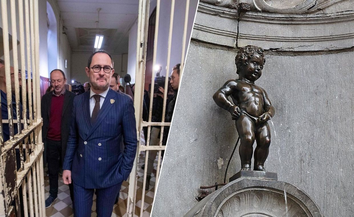Vincent Van Quickenborne/ Manneken Pis