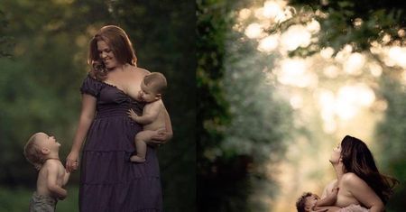 Amerykańska fotografka pokazuje radość karmienia piersią (ZDJĘCIA)