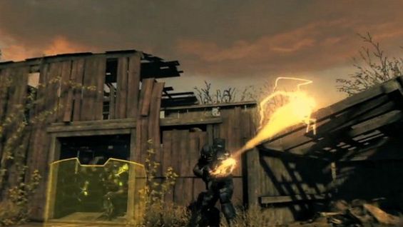 Resistance 3 - strzelanie przez ściany [gameplay] 1