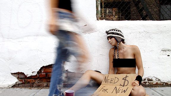 Nago po Nowym Jorku - projekt fotograficzny 1