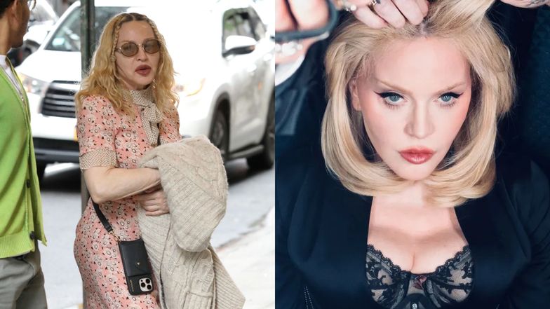 Madonna uchwycona na jednej z nowojorskich ulic
