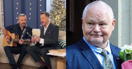 Prowadzący "Dzień Dobry TVN" wykonali nietypową kolędę. Jednym z jej bohaterów został... Adam Glapiński (WIDEO)
