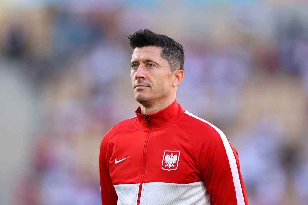 Spain v Poland - UEFA Euro 2020: Group E
SEVILLE, SPAIN - JUNE 19: Robert Lewandowski of Poland stands for the national anthem prior to the UEFA Euro 2020 Championship Group E match between Spain and Poland at Estadio La Cartuja on June 19, 2021 in Seville, Spain. (Photo by Fran Santiago - UEFA/UEFA via Getty Images)
Fran Santiago - UEFA