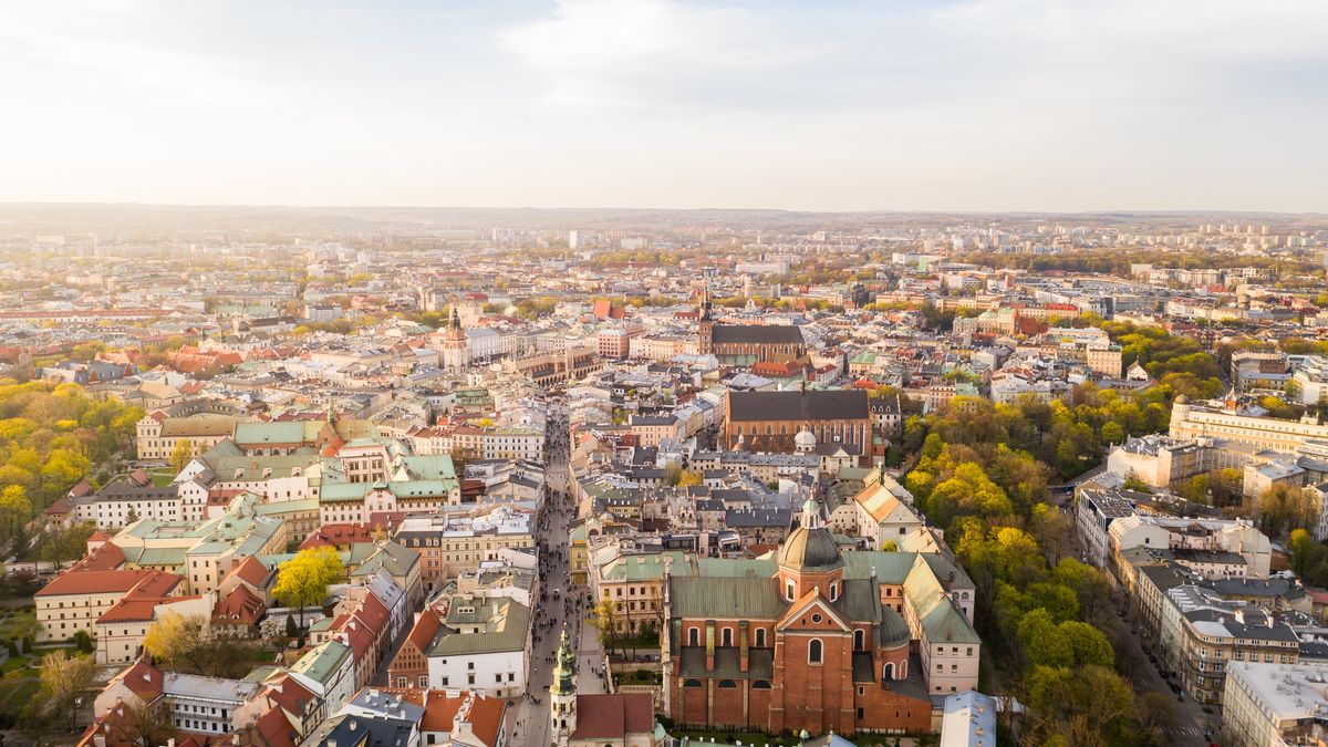 Kraków, stolica Małopolski. 