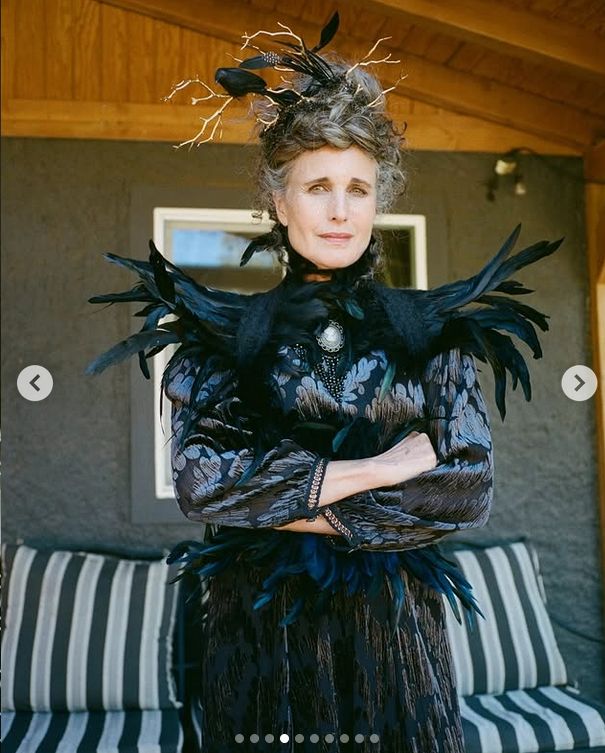 Andie MacDowell na ślubie córki