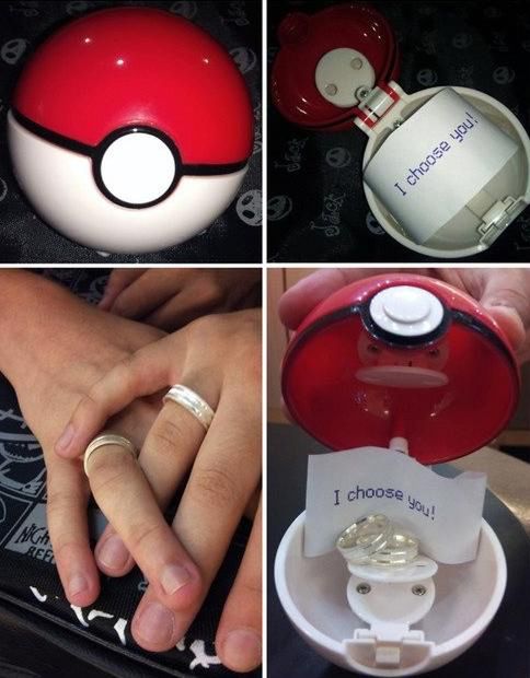 Oświadczyny a'la Pokemon, godne prawdziwego geeka 2