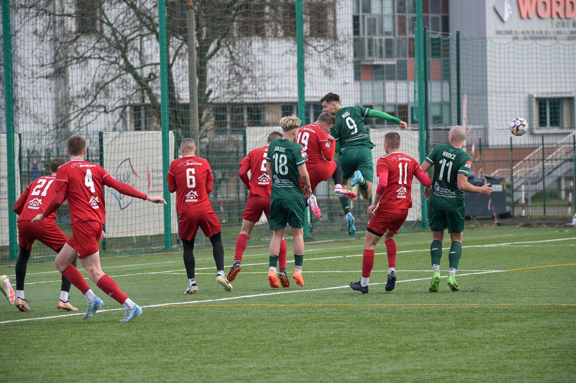 Olimpia Grudziądz - Wda Świecie (3:3)