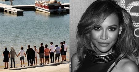 Naya Rivera nie żyje. Pogrążeni w żałobie znajomi z "Glee" oddali jej hołd nad jeziorem Piru (ZDJĘCIA)