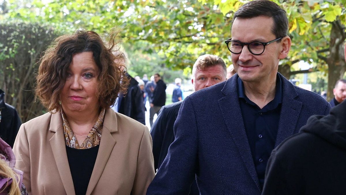 Mateusz Morawiecki z żoną