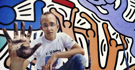 Nigdy nie użył przy nich słowa AIDS. Byli przy nim do końca