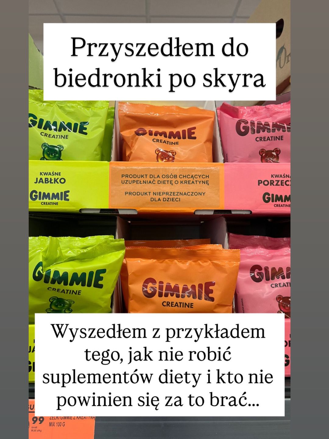 Ekspert krytykuje żelki Macieja Musiała