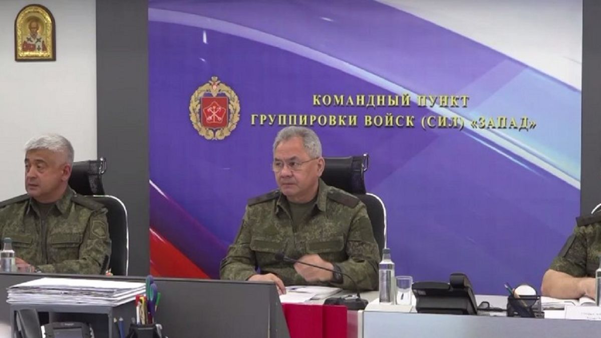 Szojgu pokazał się publicznie 